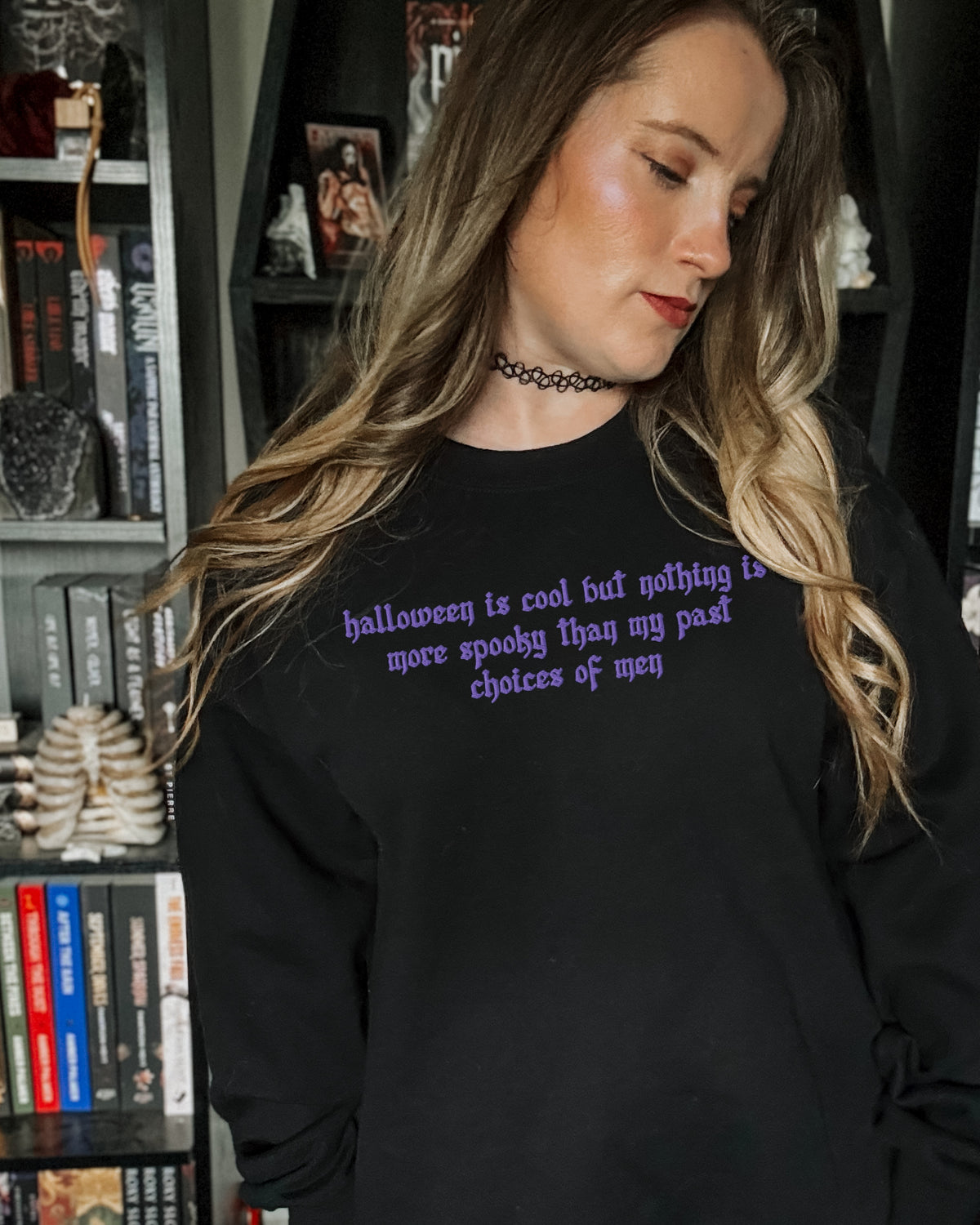 spooky choices of men - embroidered