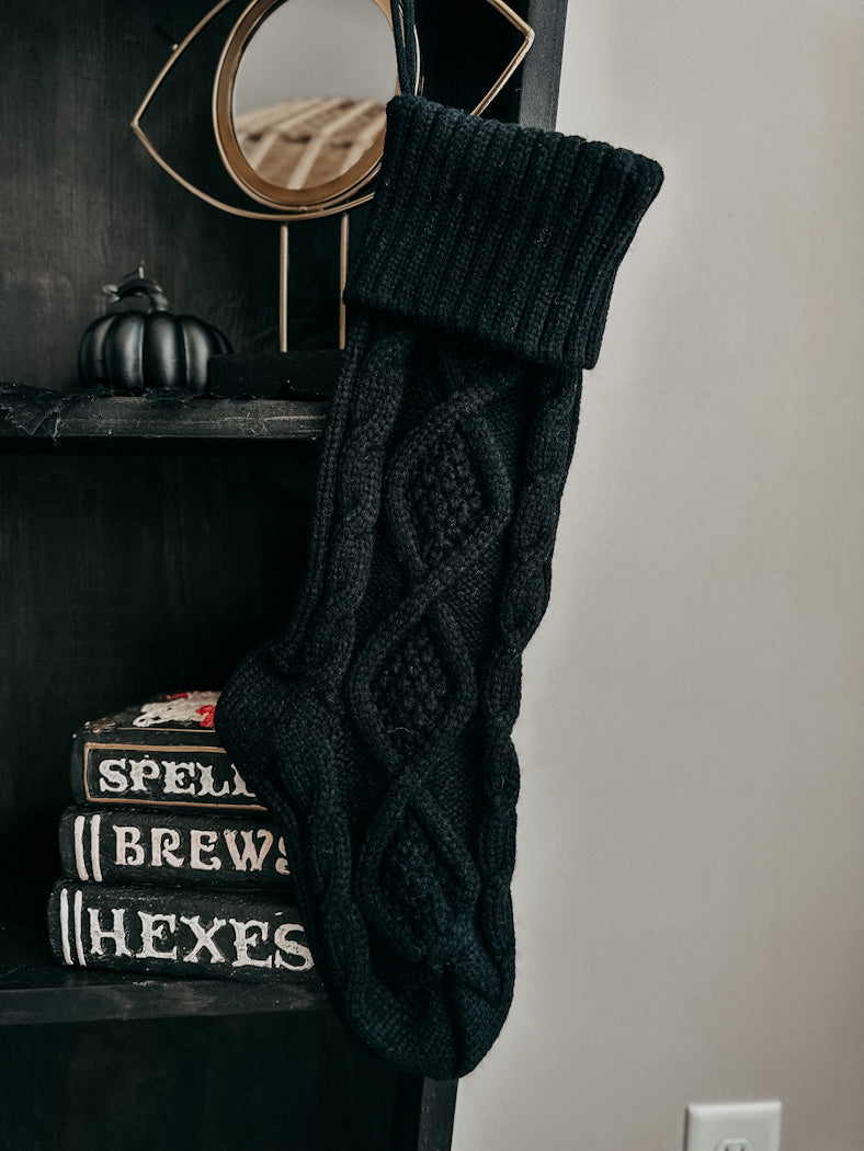 Blank Black stocking