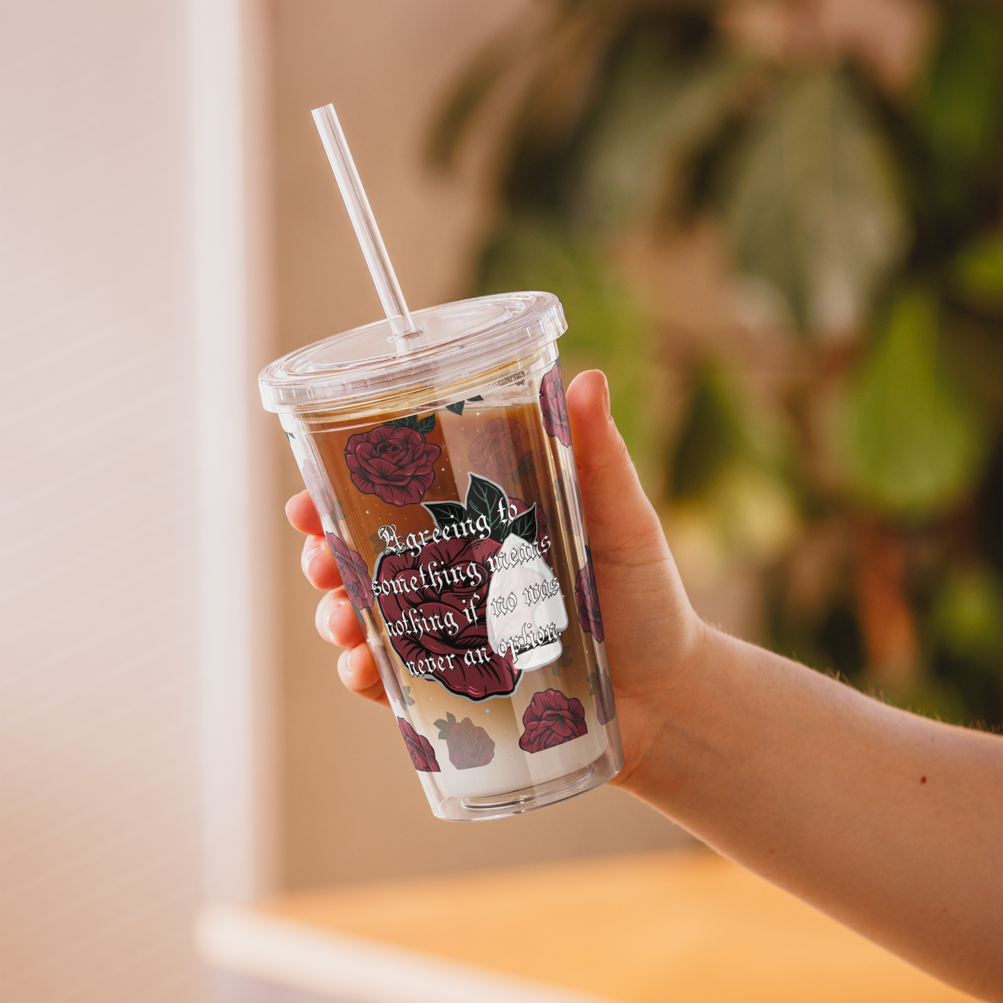 No was never an option Tumbler