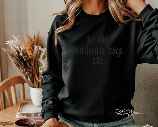 In my feminine rage era - embroidered