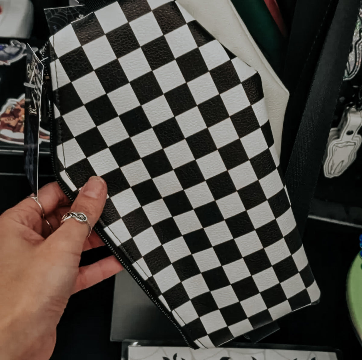 Coffin Leather Sling Bag - PREORDER