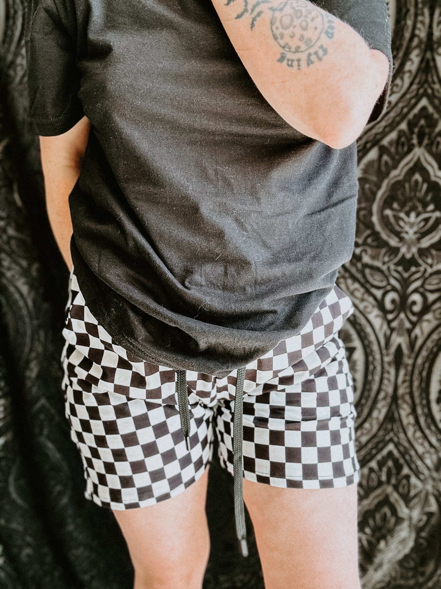 Checkered Shorts