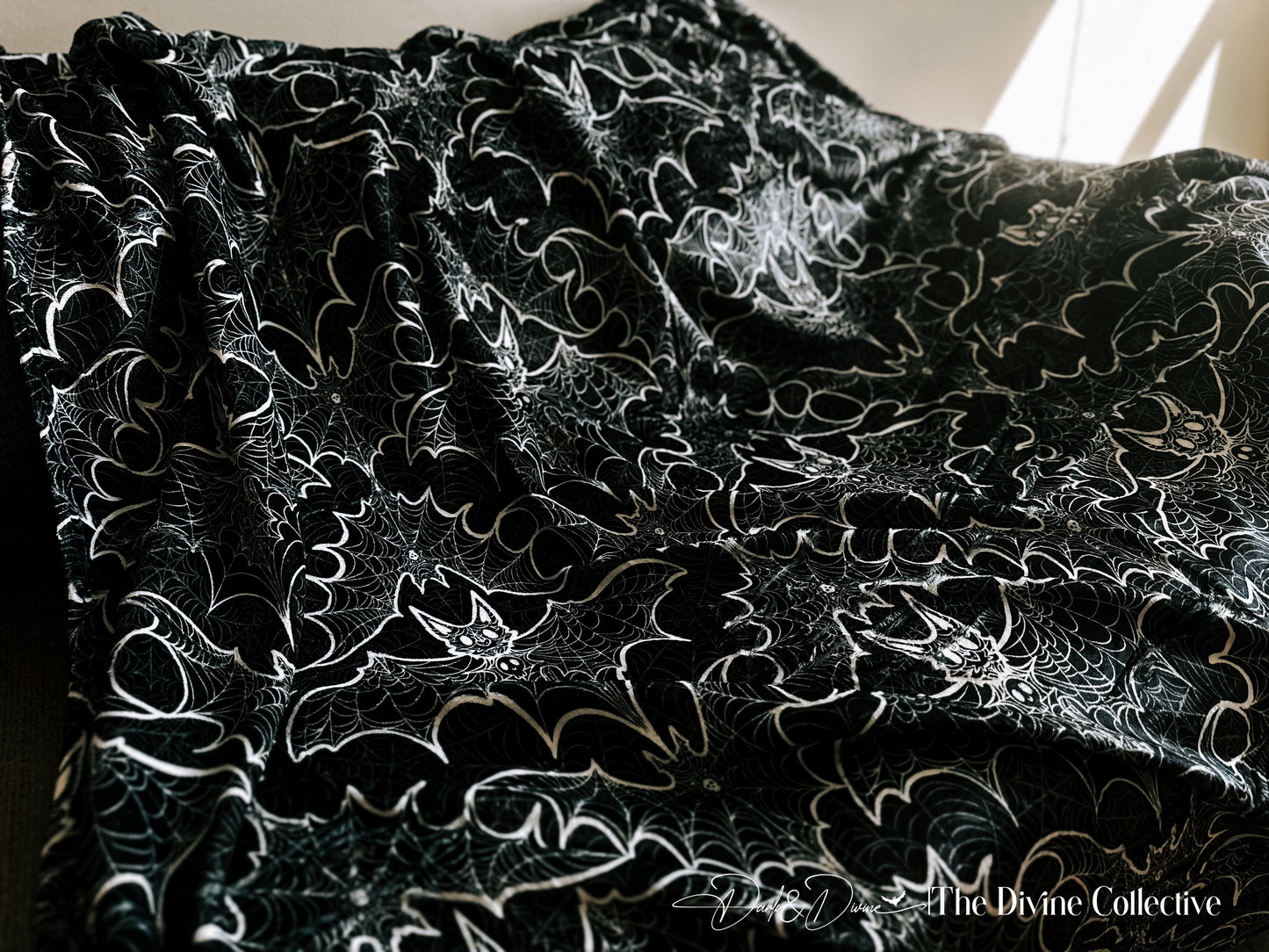 Black Bat Web Blanket