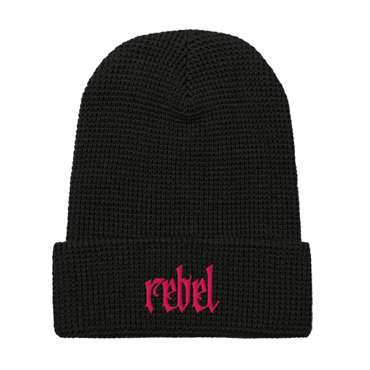 Rebel Embroidered Beanie | Rook & Rebel