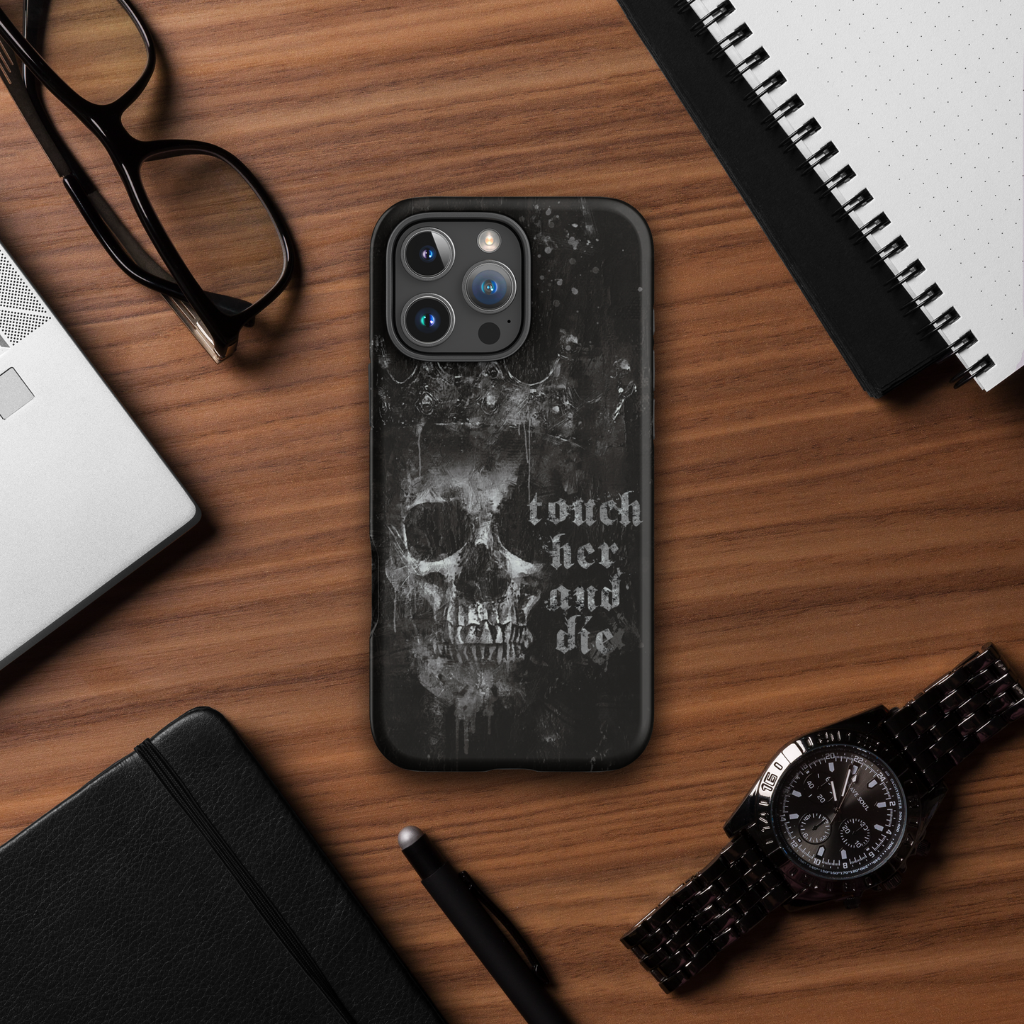 Touch her and Die Phone Case