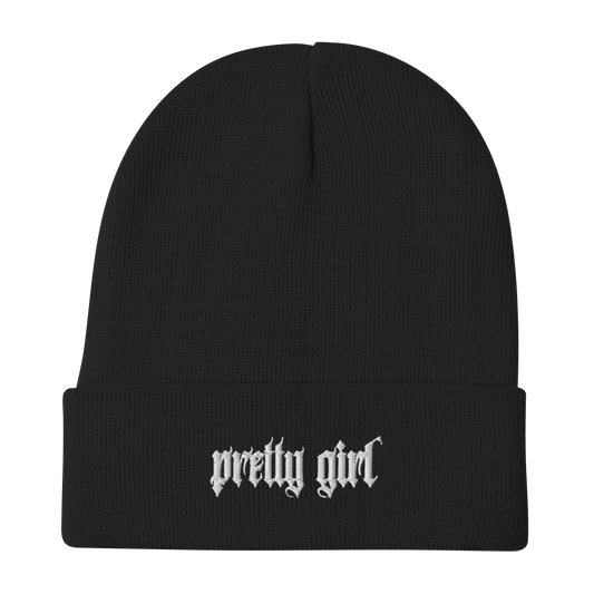 Embroidered Beanie