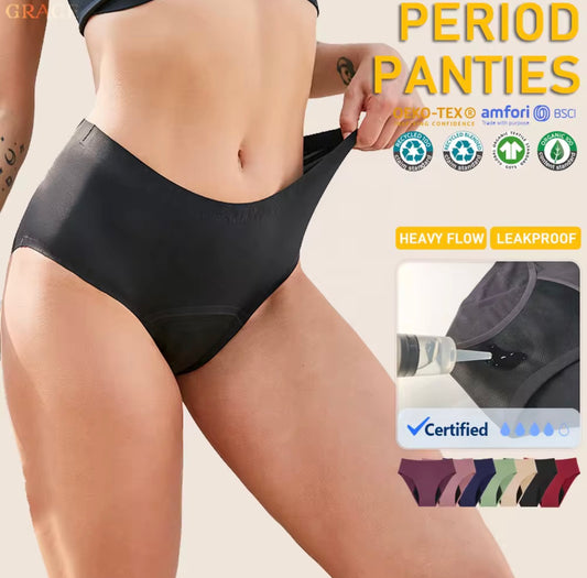 High Waisted Period Panties